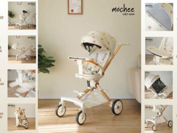 Xe đẩy gấp gọn mochee cho bé MC064